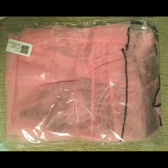 Sexy Pink and Black Babydoll and Thong Lingerie - Picture 4 of 4